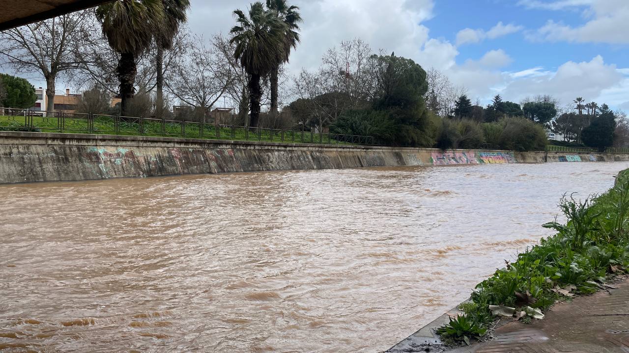 CAUCE CRECIDO DEL RÍO ALBARREGAS