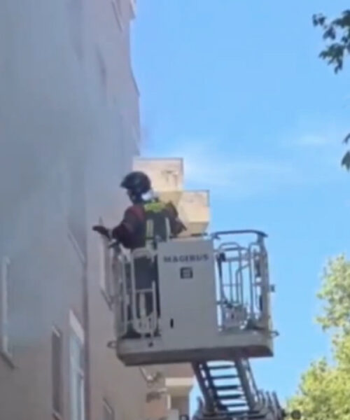 INCENDIO VIVIENDA RONDA DE LOS EMERITOS