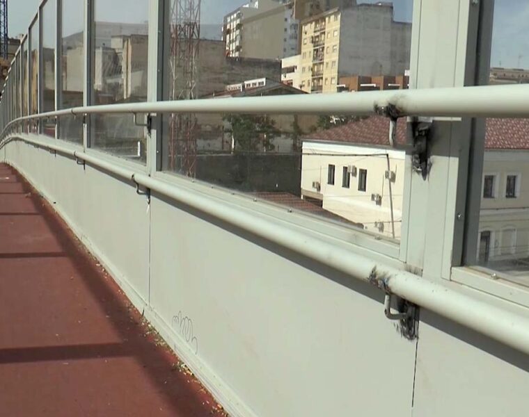 PASARELA ADIF ESTACION TREN SOLDADURAS