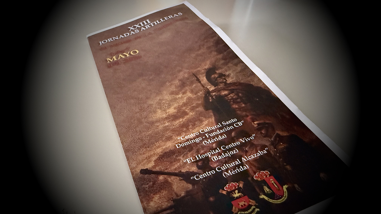 TRIPTICO JORNADAS ARTILLERAS