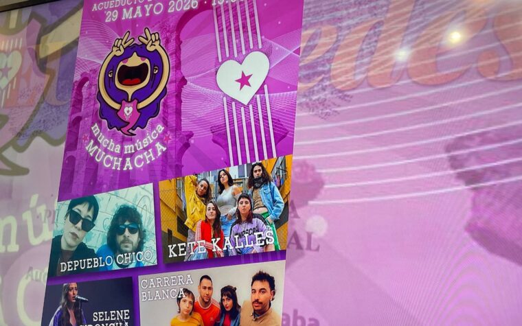CARTEL FESTIVAL MUCHA MUSICA MUCHACHA
