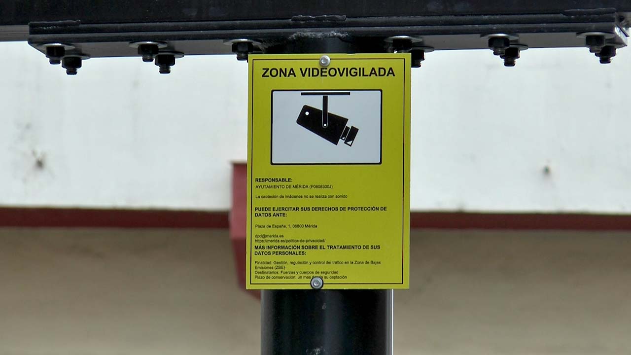 CARTEL VIDEOVIGILANCIA ZBE