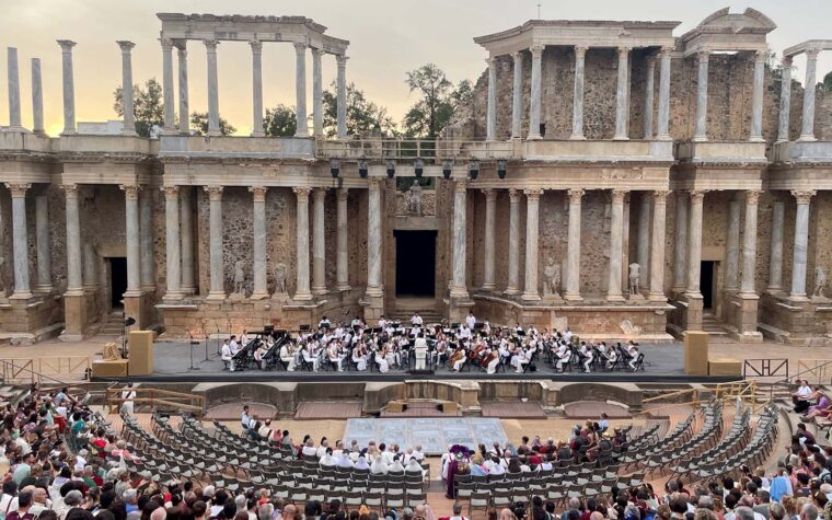 CONCIERTO CLAUSURA EMERITA LVDICA TEATRO ROMANO