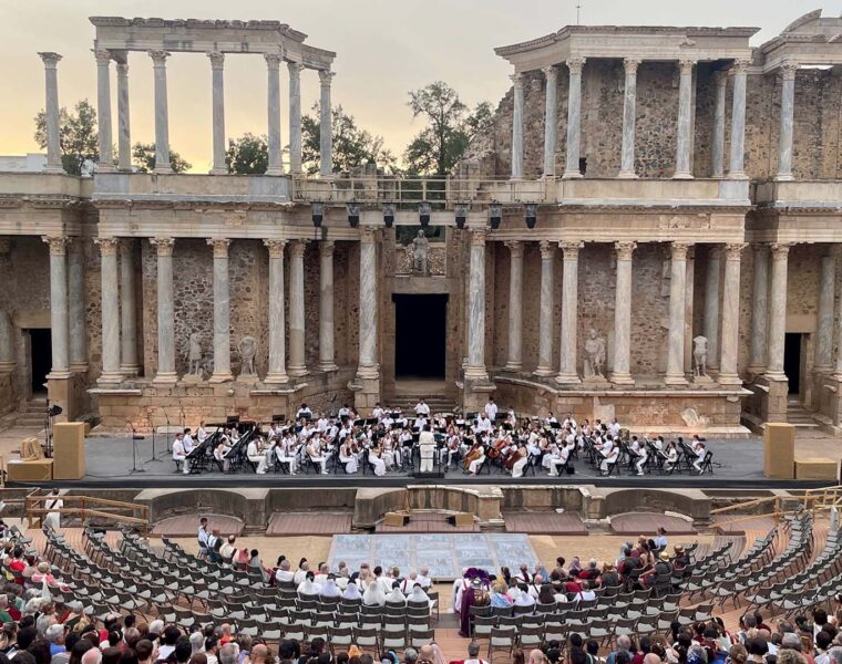CONCIERTO CLAUSURA EMERITA LVDICA TEATRO ROMANO
