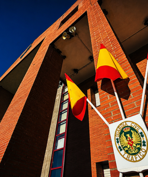 ESCUELA DE TRAFICO DE LA GUARDIA CIVIL DE MERIDA PUERTA