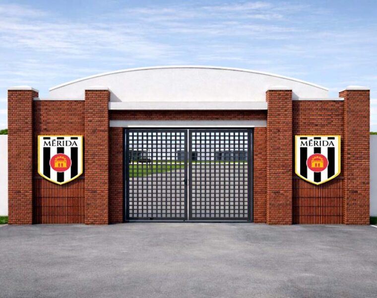 FACHADA CIUDAD DEPORTIVA DEL MERIDA AD