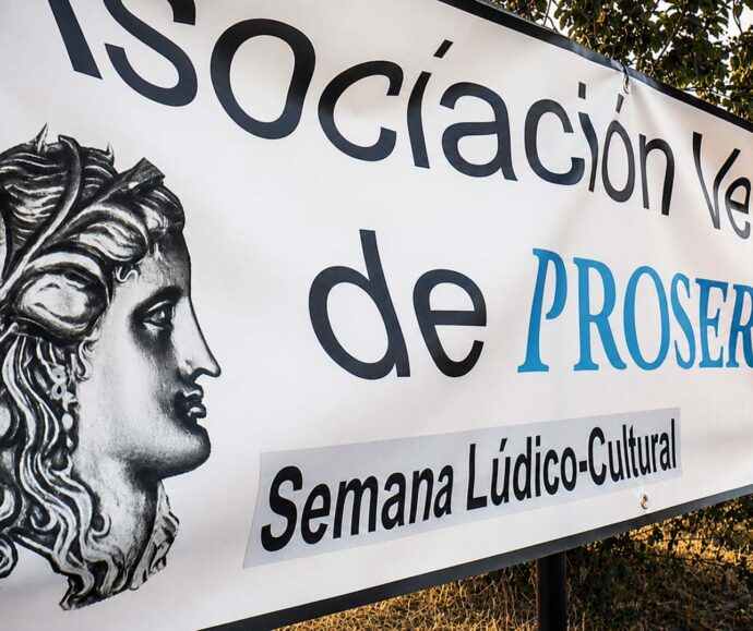 CARTEL ASOCIACION VECINAL PROSERPINA 1