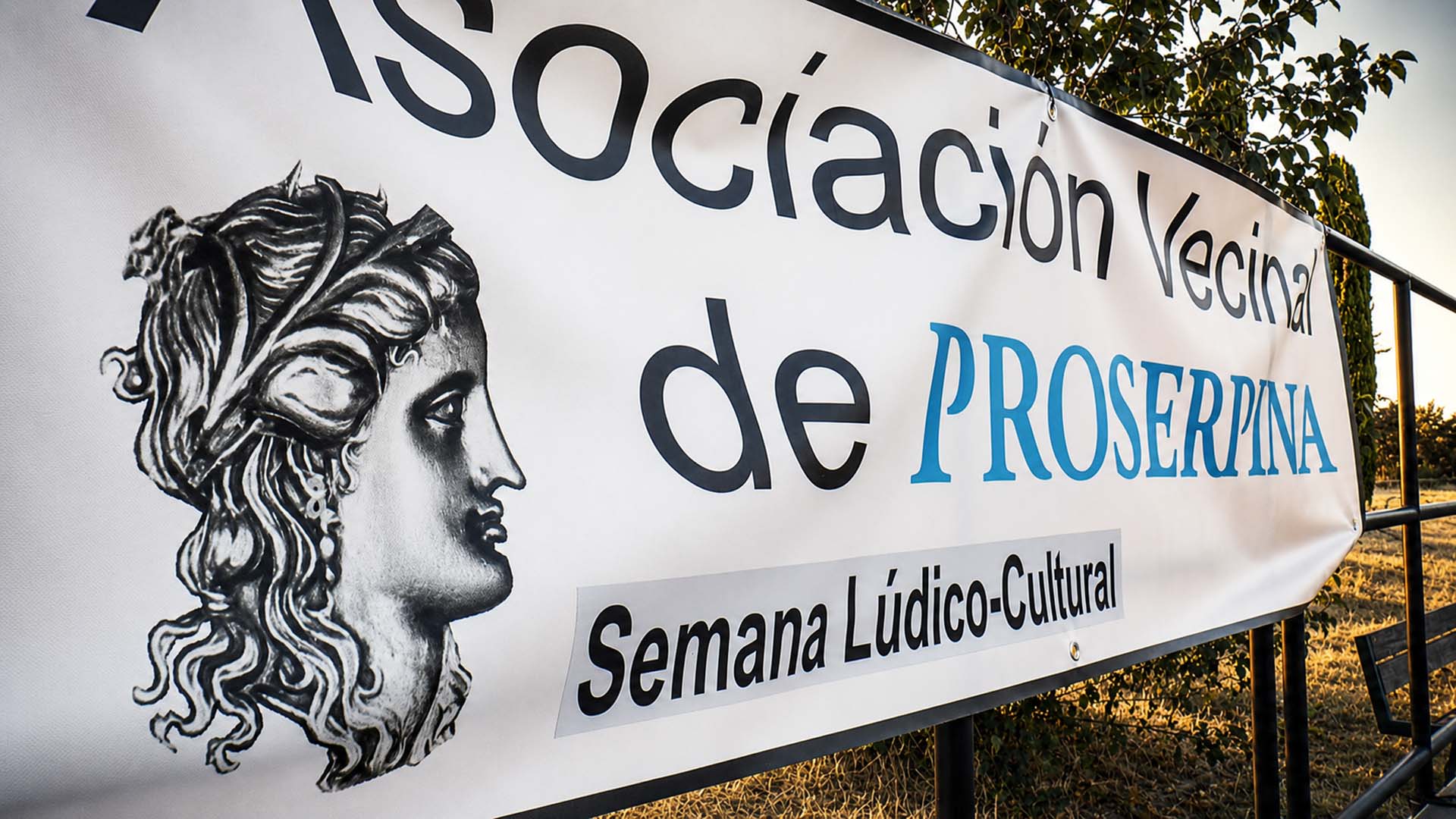 CARTEL ASOCIACION VECINAL PROSERPINA 1