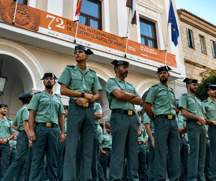 GUARDIA CIVIL PRACTICAS AYUNTAMIENTO DE MERIDA