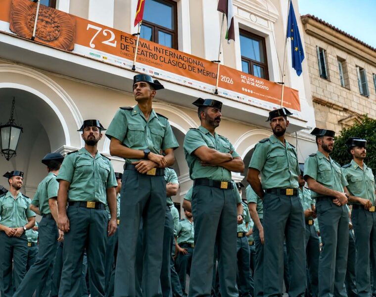 GUARDIA CIVIL PRACTICAS AYUNTAMIENTO DE MERIDA