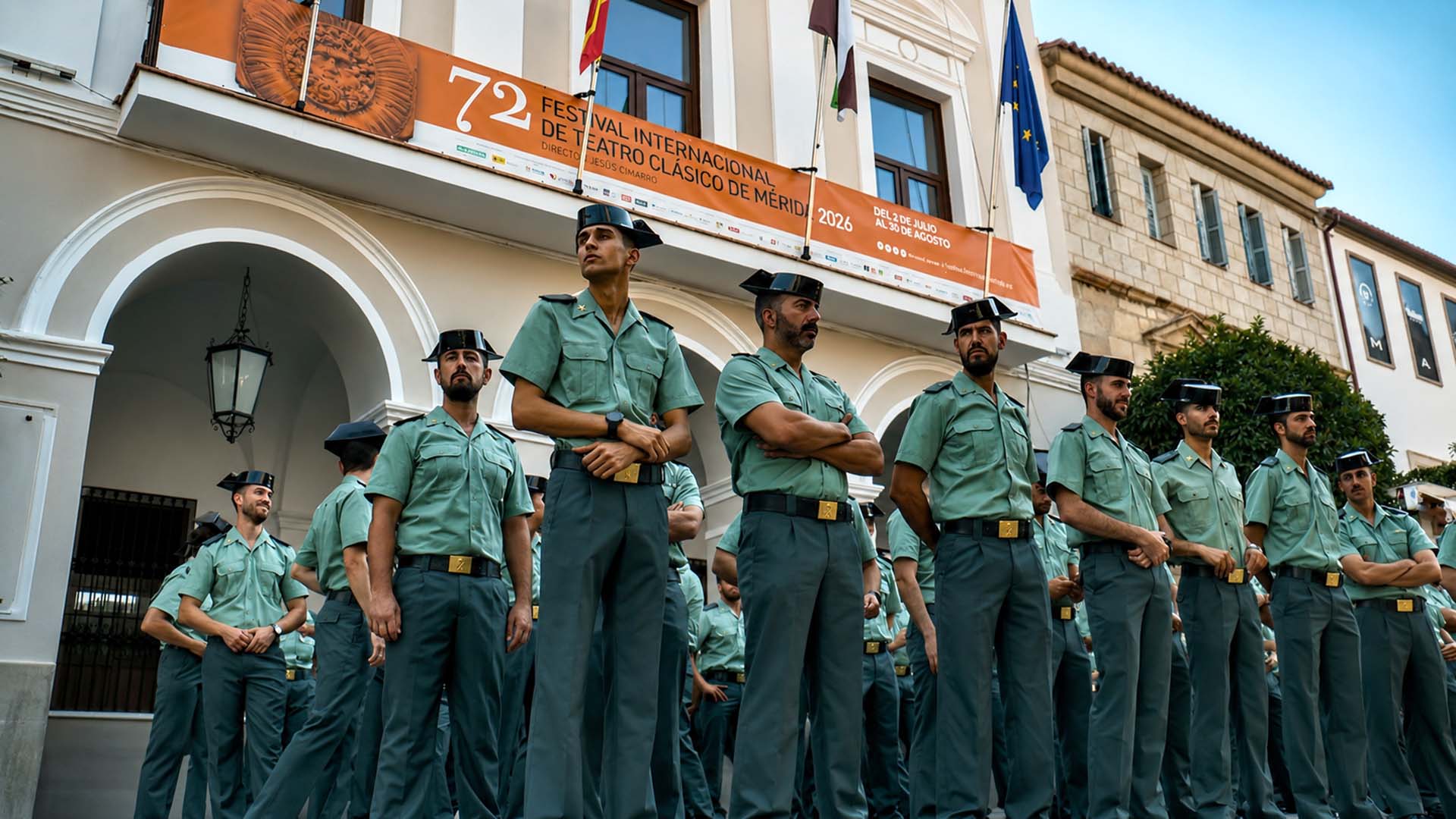 GUARDIA CIVIL PRACTICAS AYUNTAMIENTO DE MERIDA