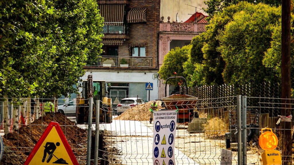 OBRAS NUEVA CALLE CIUDAD DE LA INFANCIA 1