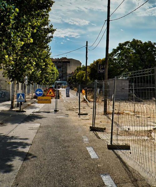 OBRAS NUEVA CALLE CIUDAD DE LA INFANCIA 2