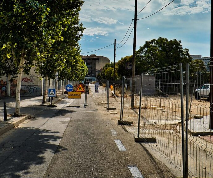 OBRAS NUEVA CALLE CIUDAD DE LA INFANCIA 2