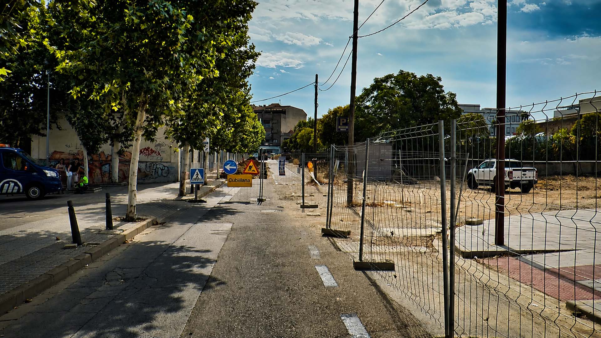 OBRAS NUEVA CALLE CIUDAD DE LA INFANCIA 2