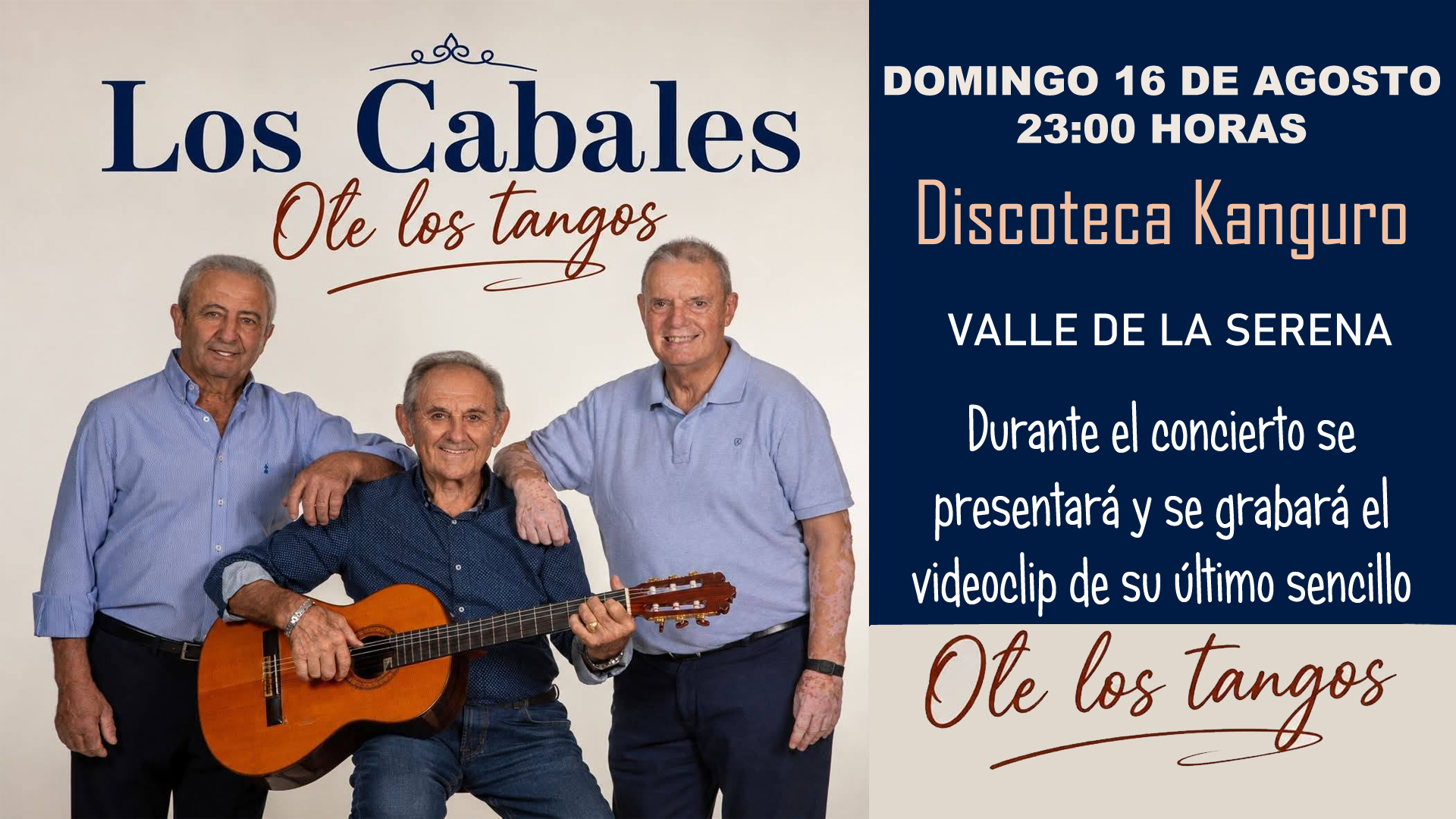 CONCIERTO LOS CABALES