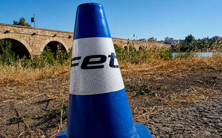 TRIATLON MERIDA 1 PUENTE ROMANO CON CONO