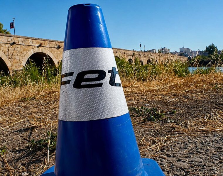 TRIATLON MERIDA 1 PUENTE ROMANO CON CONO