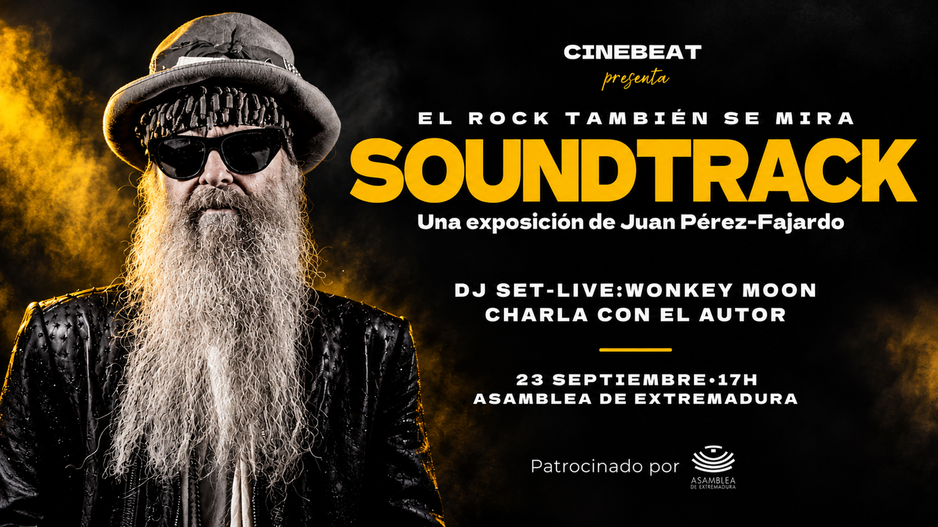 CARTEL EXPOSICION FAJARDO SOUNDTRACK