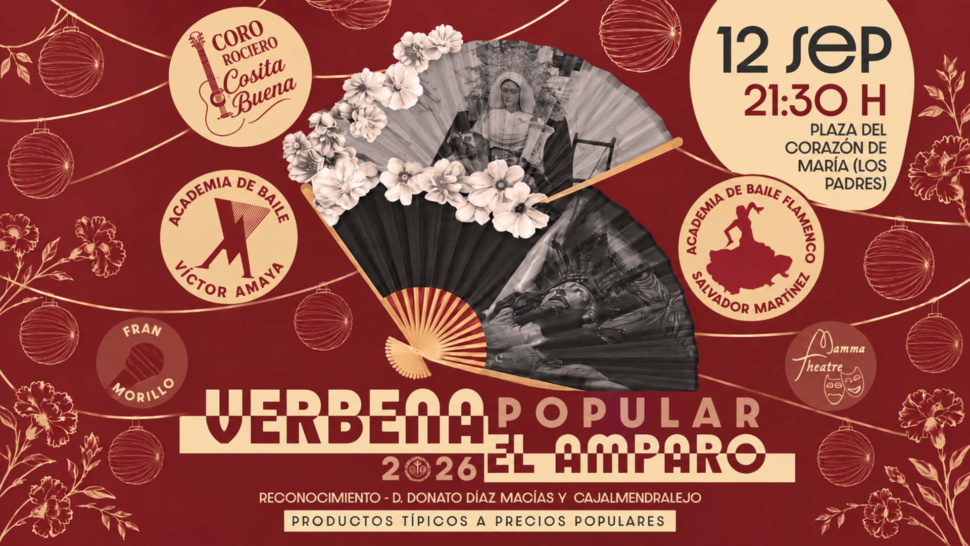 CARTEL VERBENA CRISTO DEL AMPARO