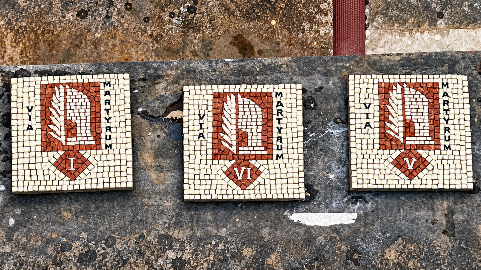 MOSAICO VIA MARTYRUM