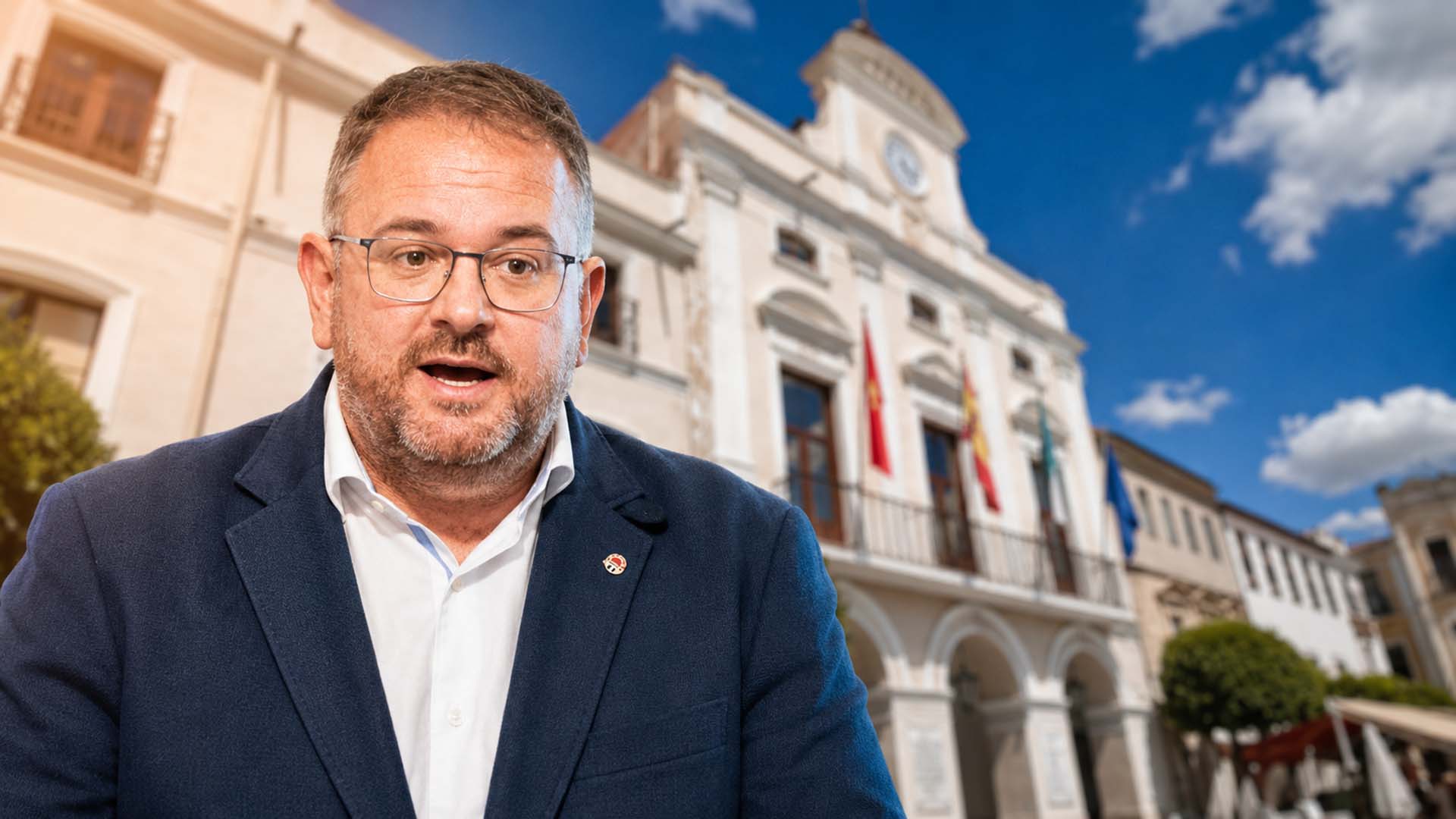 OSUNA CON AYUNTAMIENTO DE FONDO