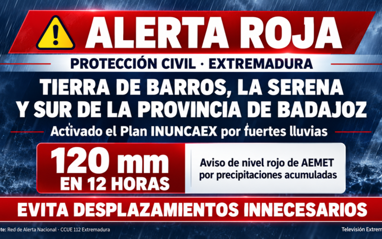 ALERTA ROJA TIERRA DE BARROS