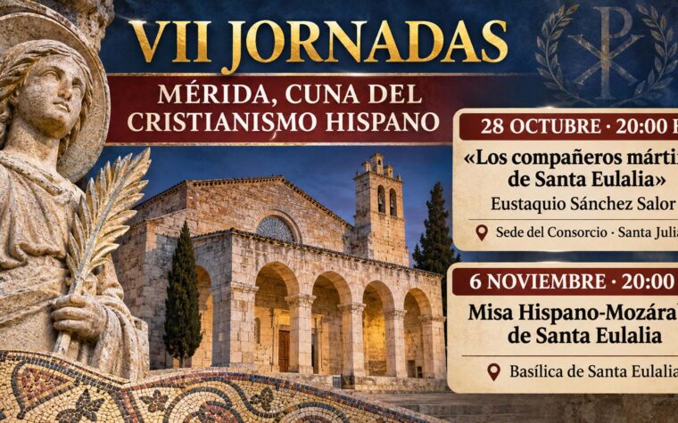 CARTEL JORNADAS MERIDA CUNA DEL CRISTIANISMO