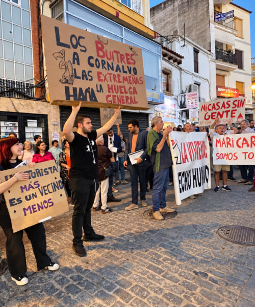 CONCENTRACION SINDICATO DE INQUILINAS PLAZA DEL RASTRO
