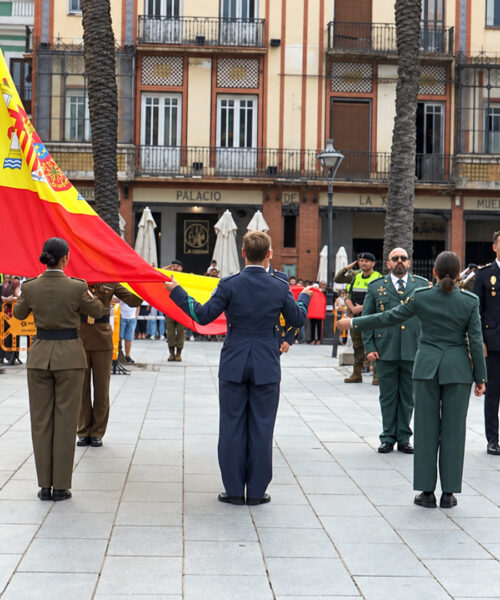 HOMENAJE A LA BANDERA EN LA PLAZA DE ESPAÑA 2
