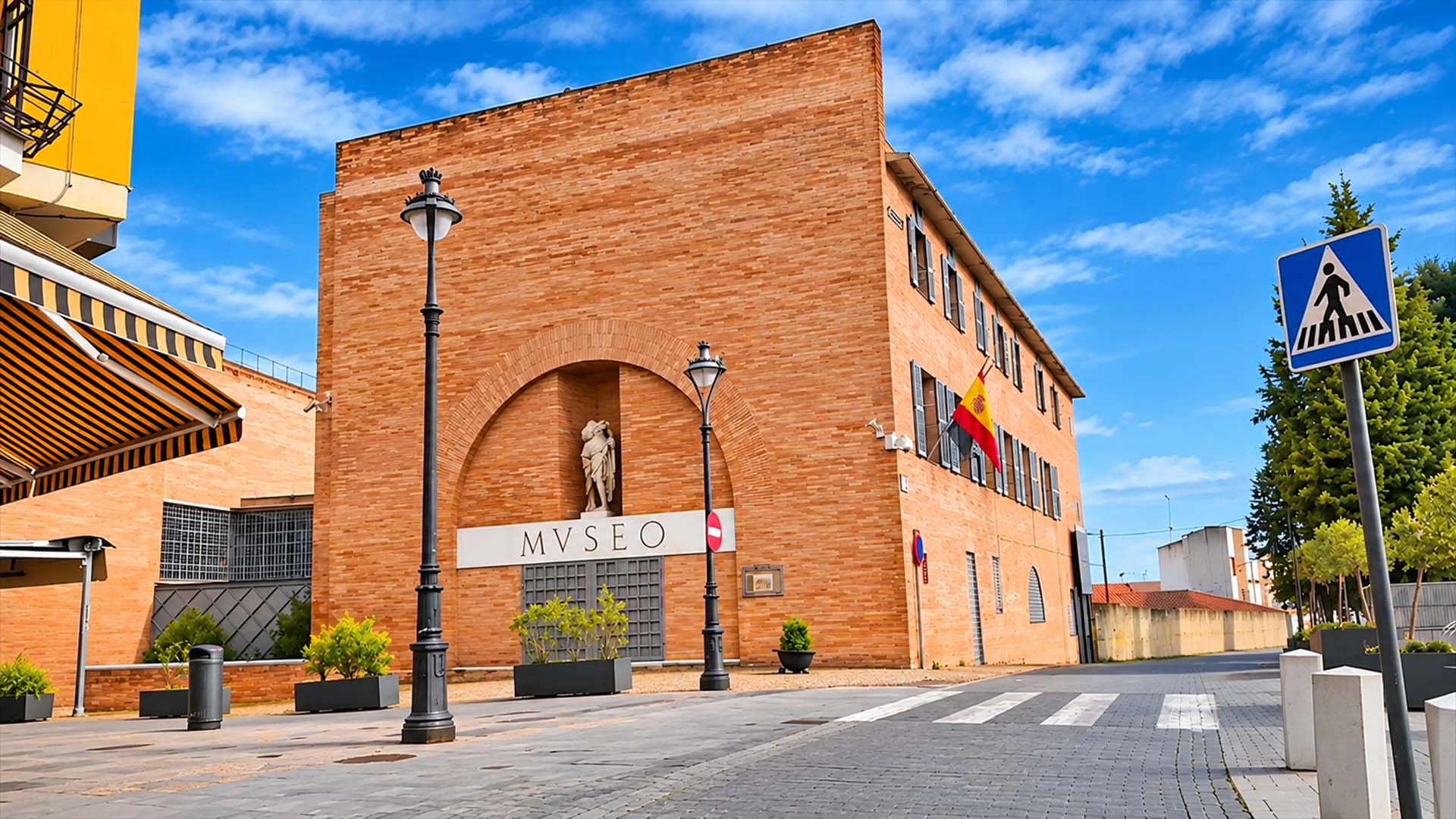 MUSEO NACIONAL DE ARTE ROMANO FACHADA