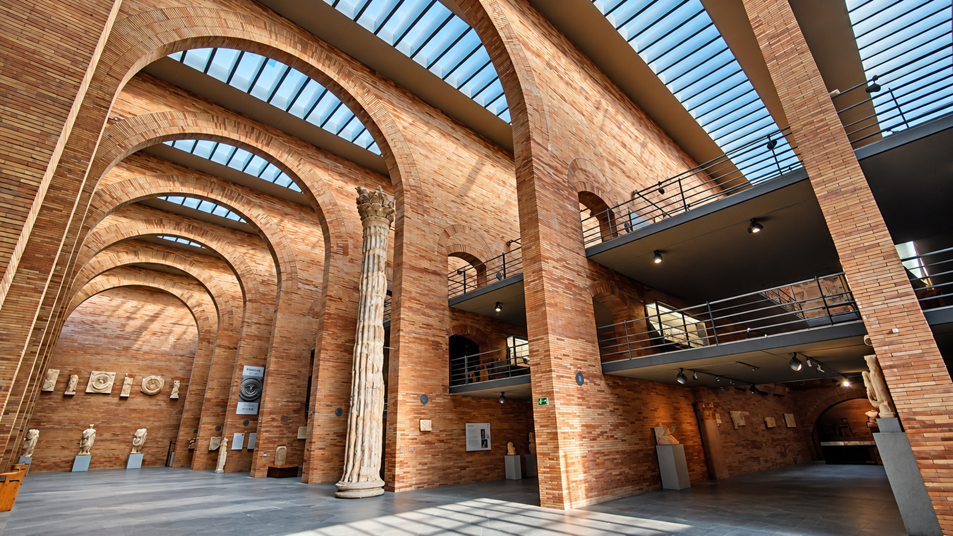 MUSEO NACIONAL DE ARTE ROMANO GALERIAS INTERIORES